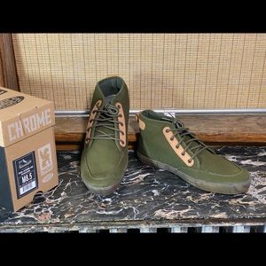 (New in Box) CHROME Peshka in olive/swirl camo - Men's 8.5 and 9